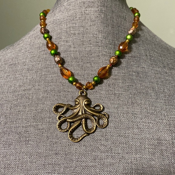 Artisan Jewelry - Octopus Necklace